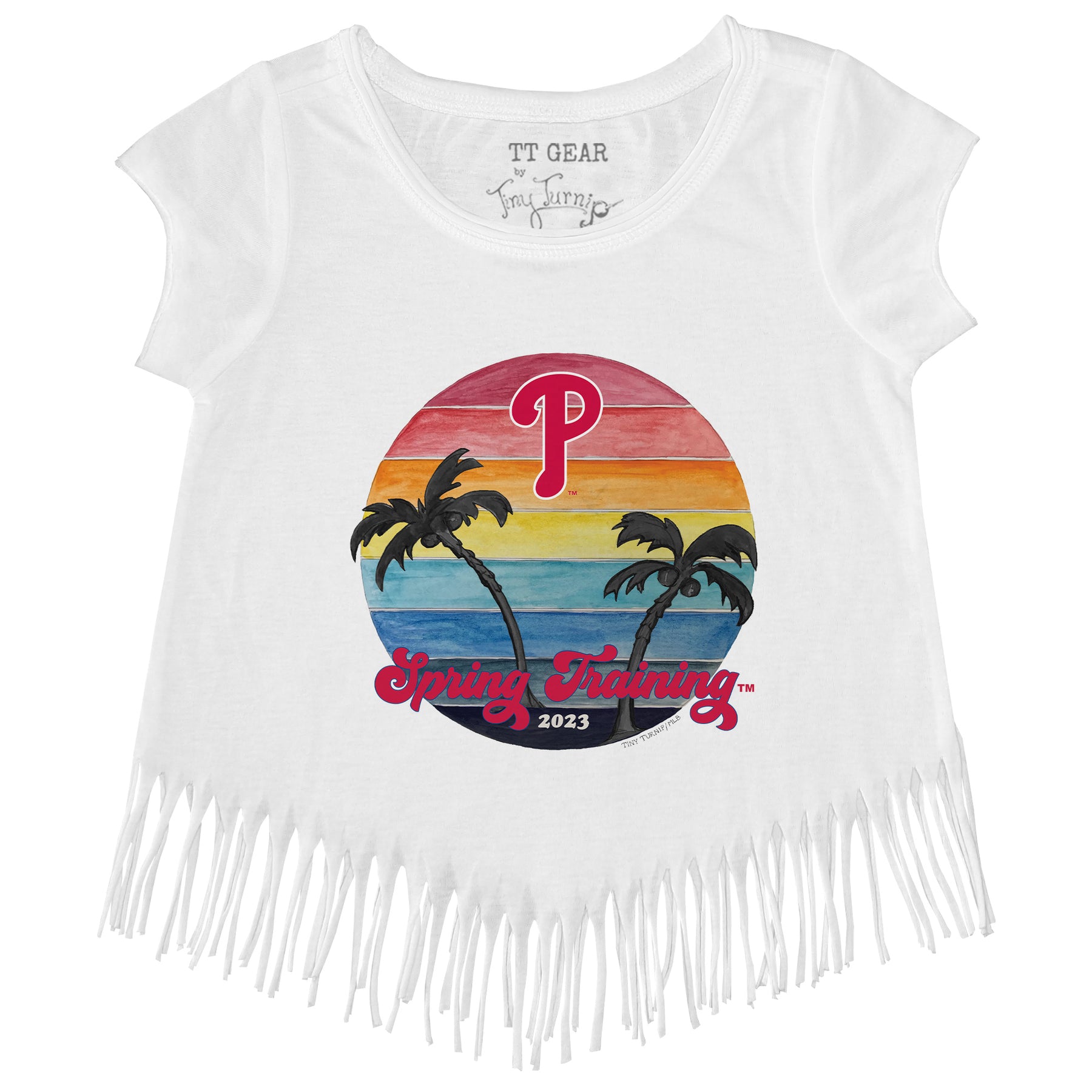 Philadelphia Phillies Spring Training 2023 Fringe Tee