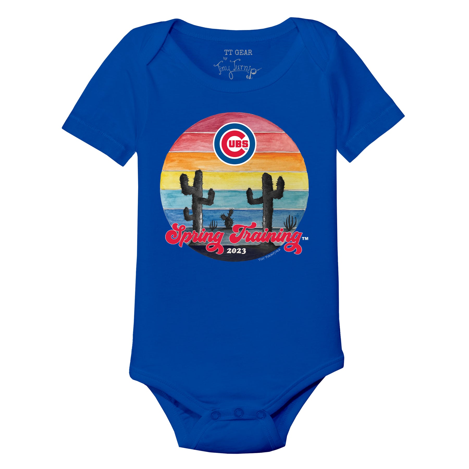 Chicago Cubs Spring Training 2023 Short Sleeve Snapper