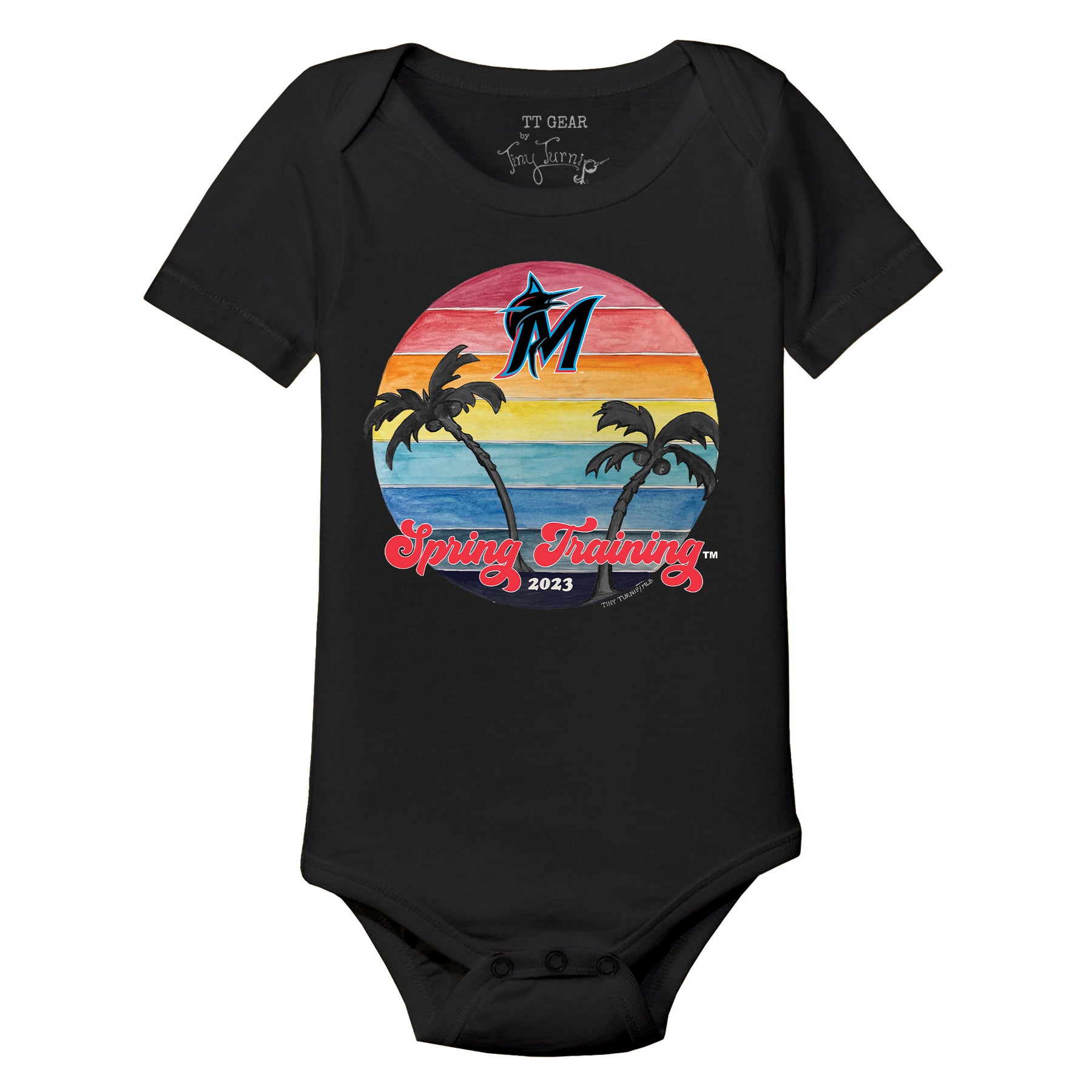 Miami Marlins Spring Training 2023 Short Sleeve Snapper