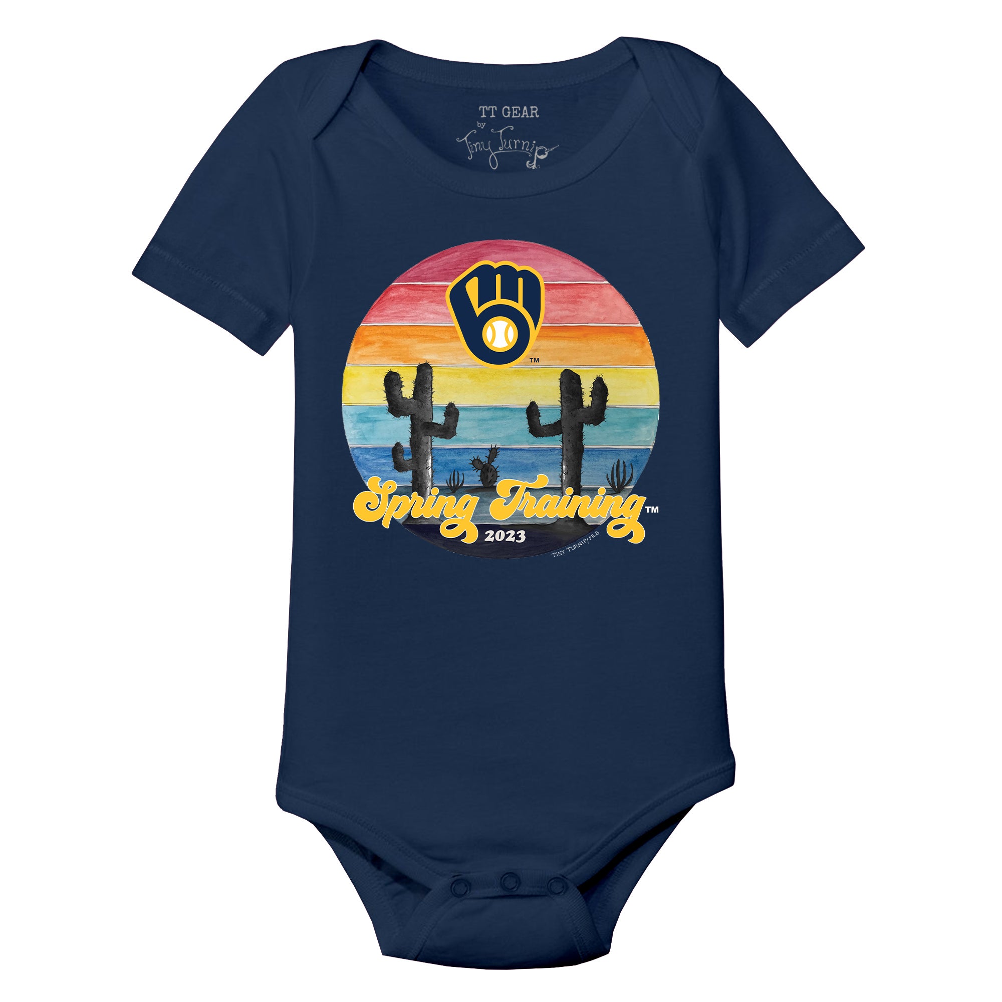 Milwaukee Brewers Tiny Turnip Toddler 2023 Spring Training shirt