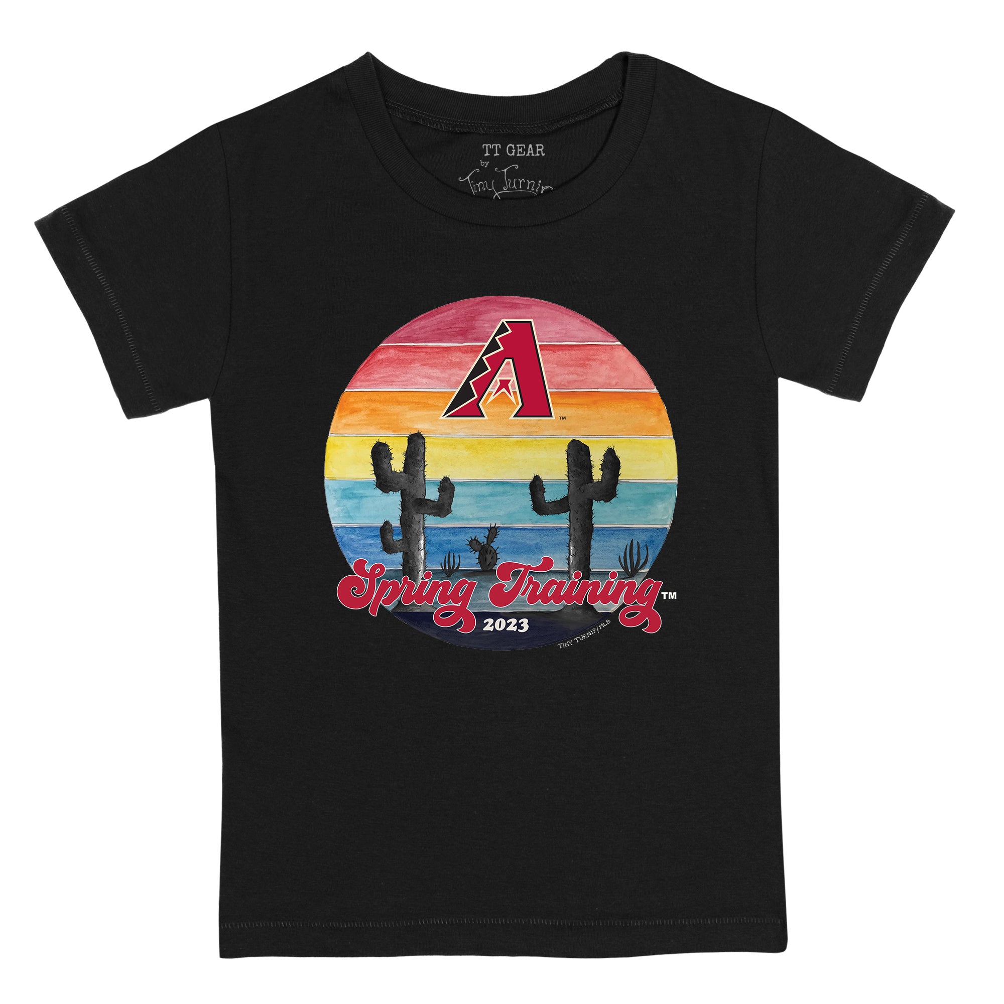 Youth Tiny Turnip White Arizona Diamondbacks 2023 Spring Training T-Shirt Size: Extra Large