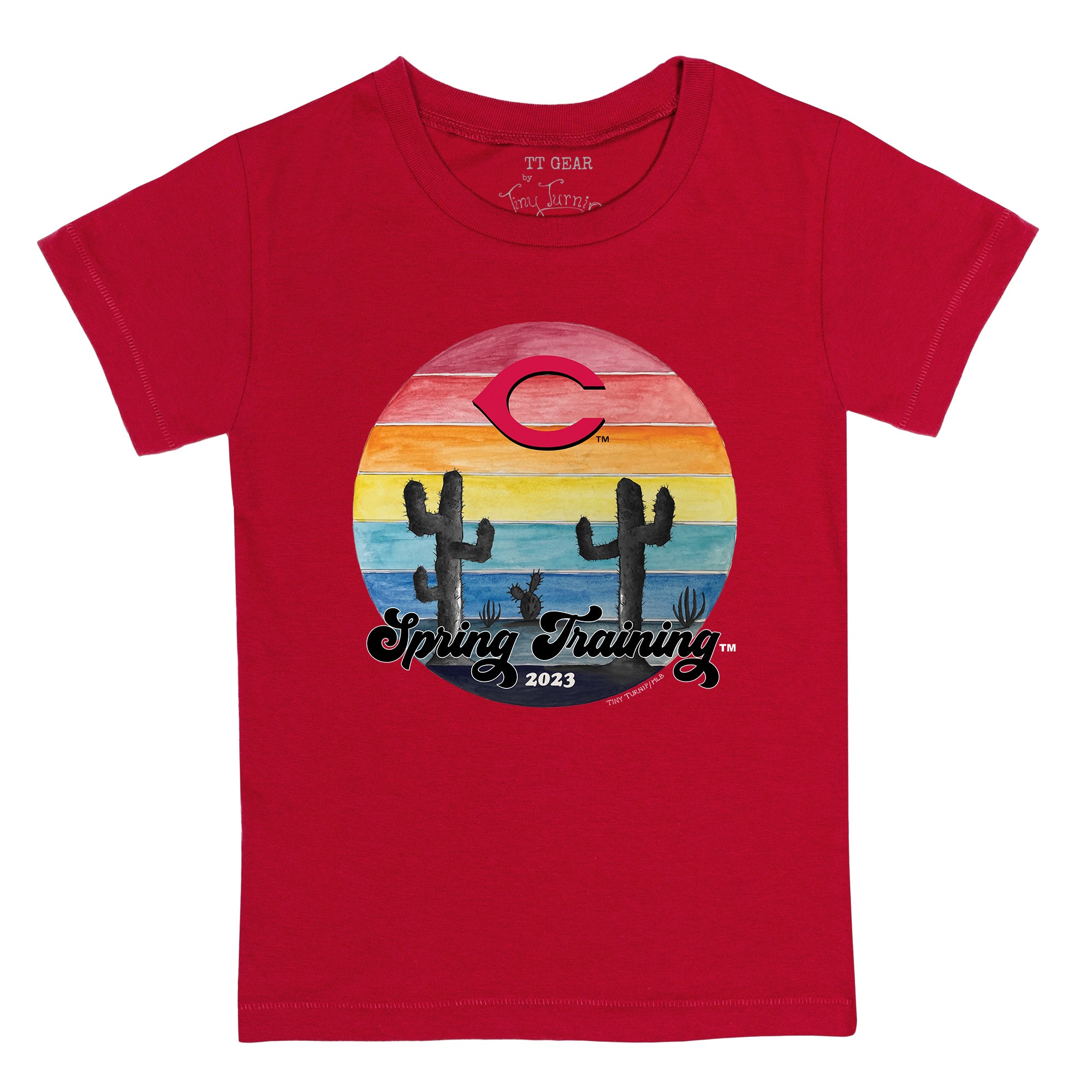 Cincinnati Reds Tiny Turnip Infant 2023 Spring Training Bodysuit - Red