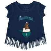 Seattle Mariners Sundae Helmet Fringe Tee