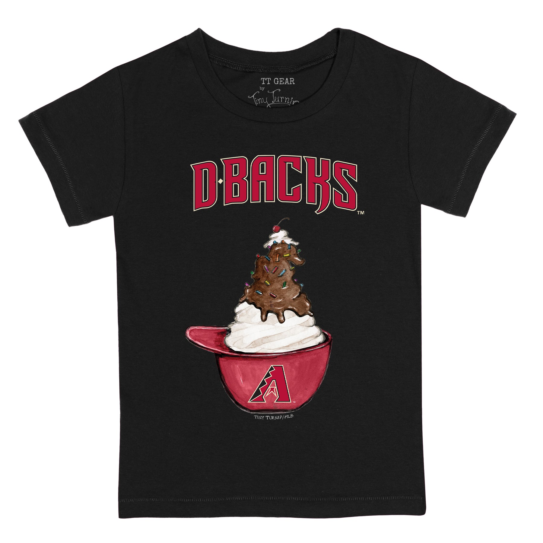 Arizona Diamondbacks Sundae Helmet Kid's Tee Shirt