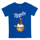 Kansas City Royals Sundae Helmet Kid's Tee Shirt