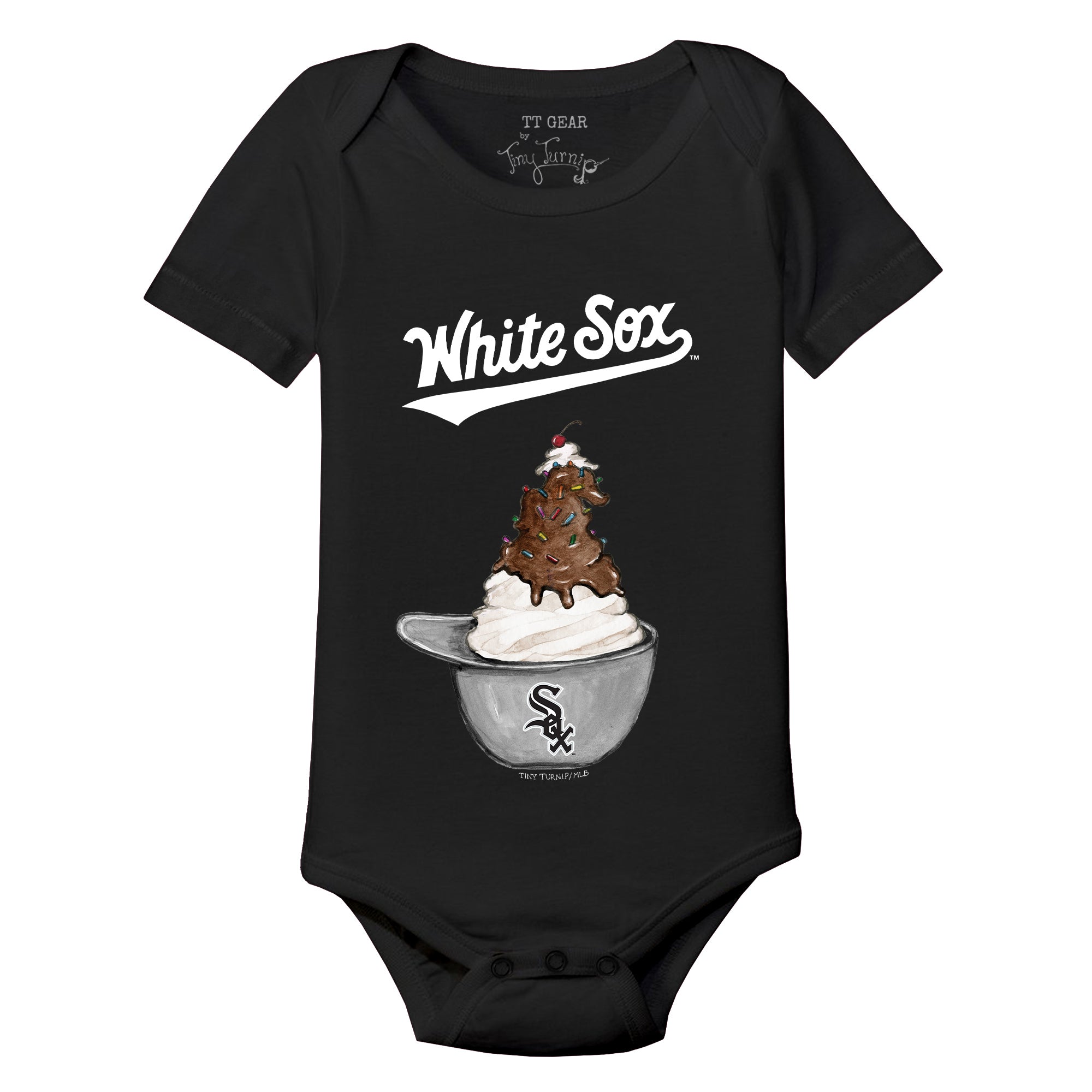 Infant Tiny Turnip White Chicago Sox Clemente T-Shirt