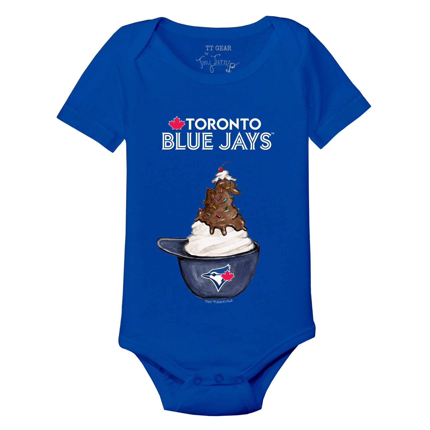 Toronto Blue Jays Sundae Helmet Short Sleeve Snapper