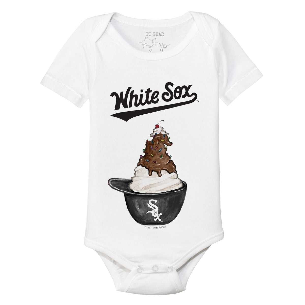 Chicago White Sox Sundae Helmet Short Sleeve Snapper