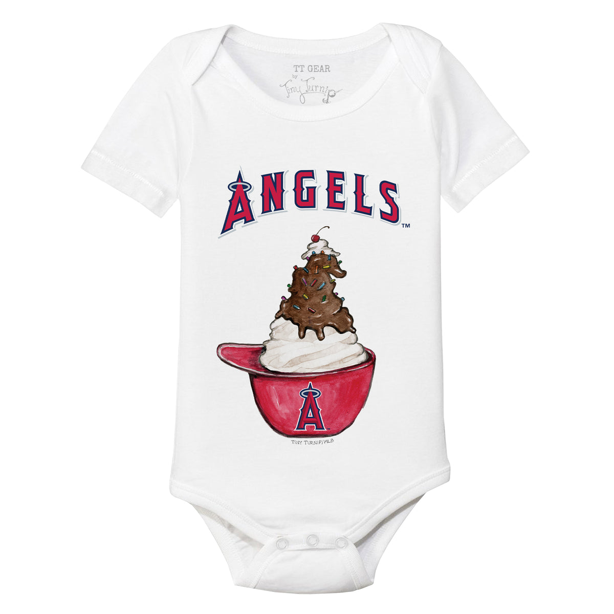 Los Angeles Angels Sundae Helmet Short Sleeve Snapper