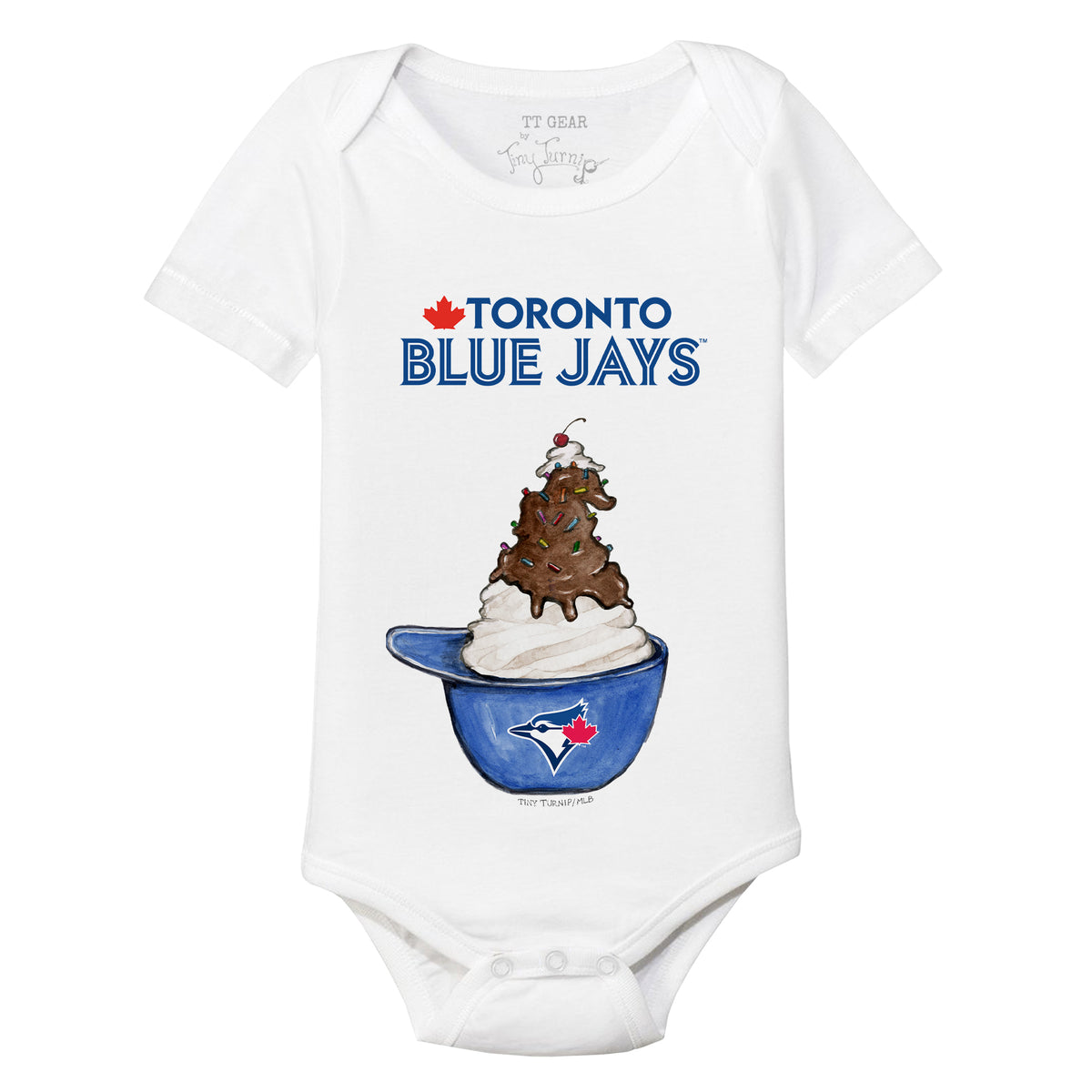 Toronto Blue Jays Sundae Helmet Short Sleeve Snapper