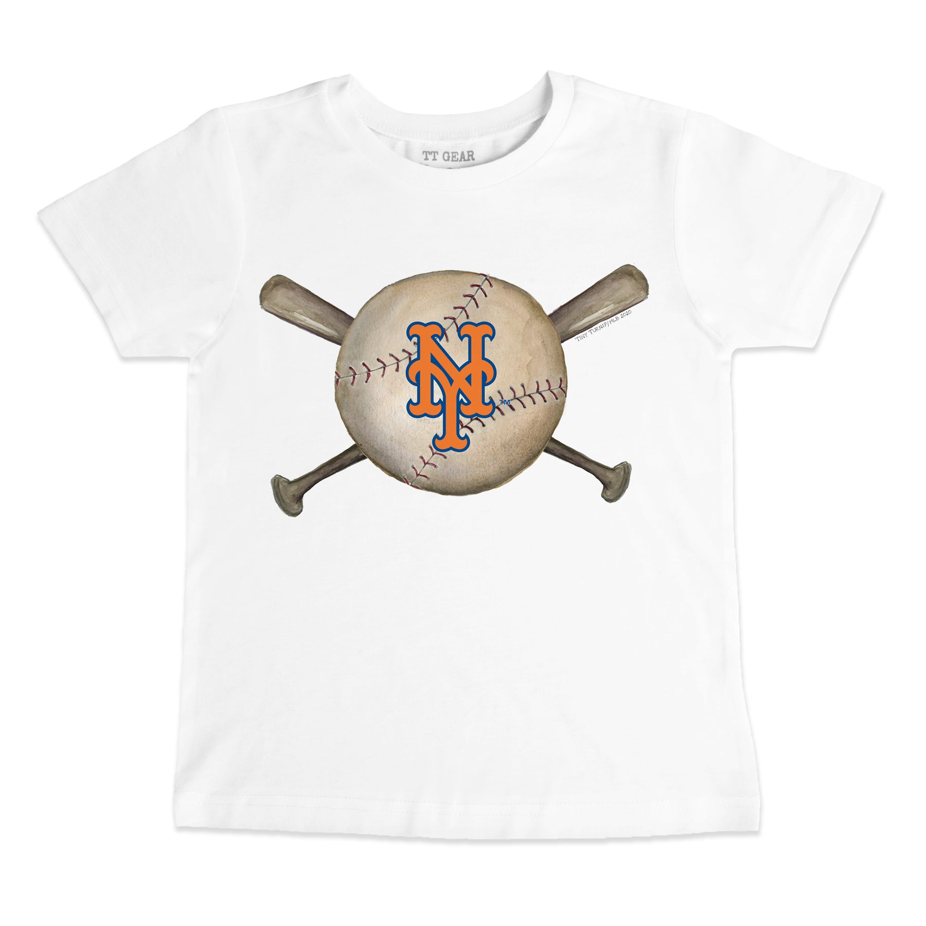 New York Mets Baseball Crossbats Tee Shirt