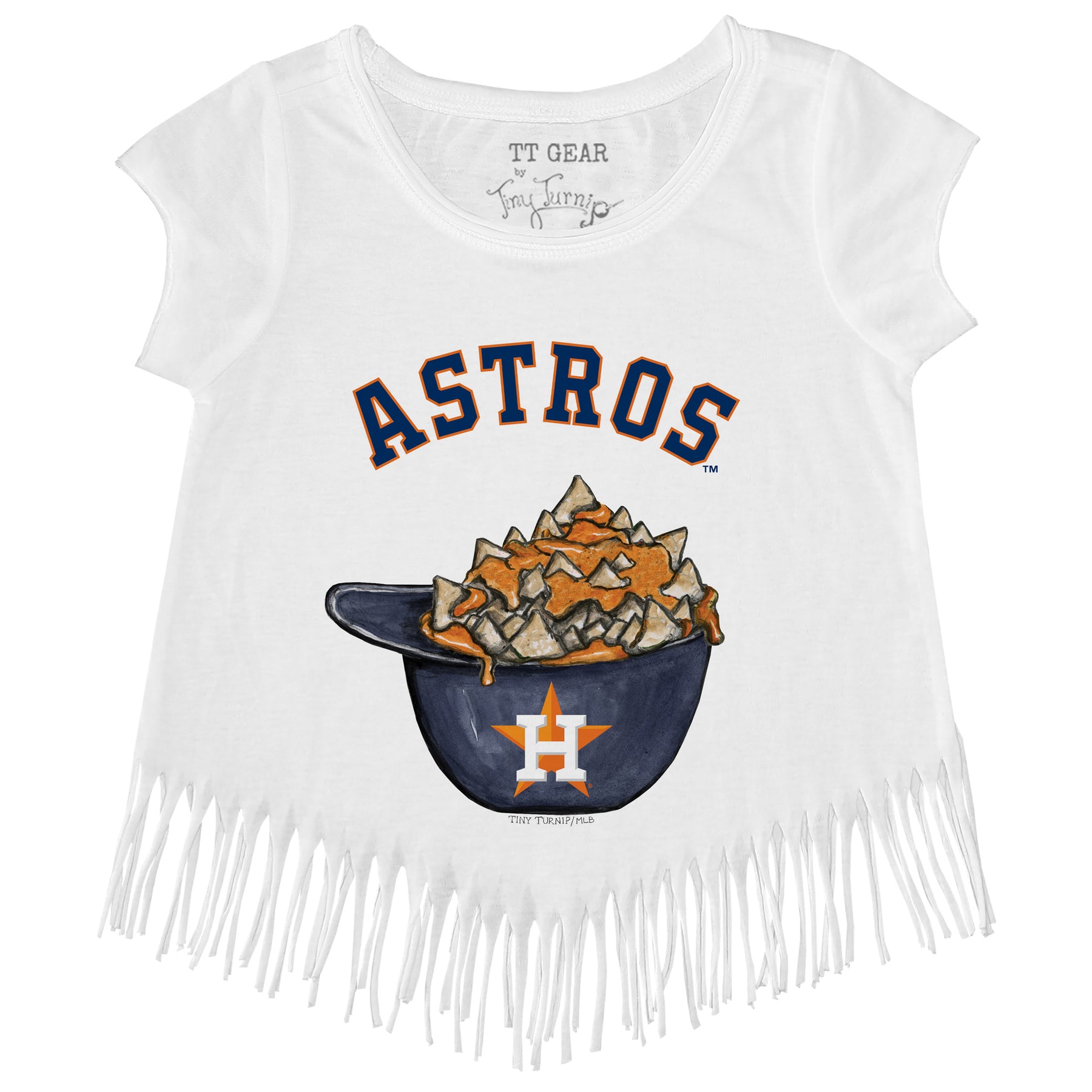 Houston Astros Nacho Helmet Fringe Tee