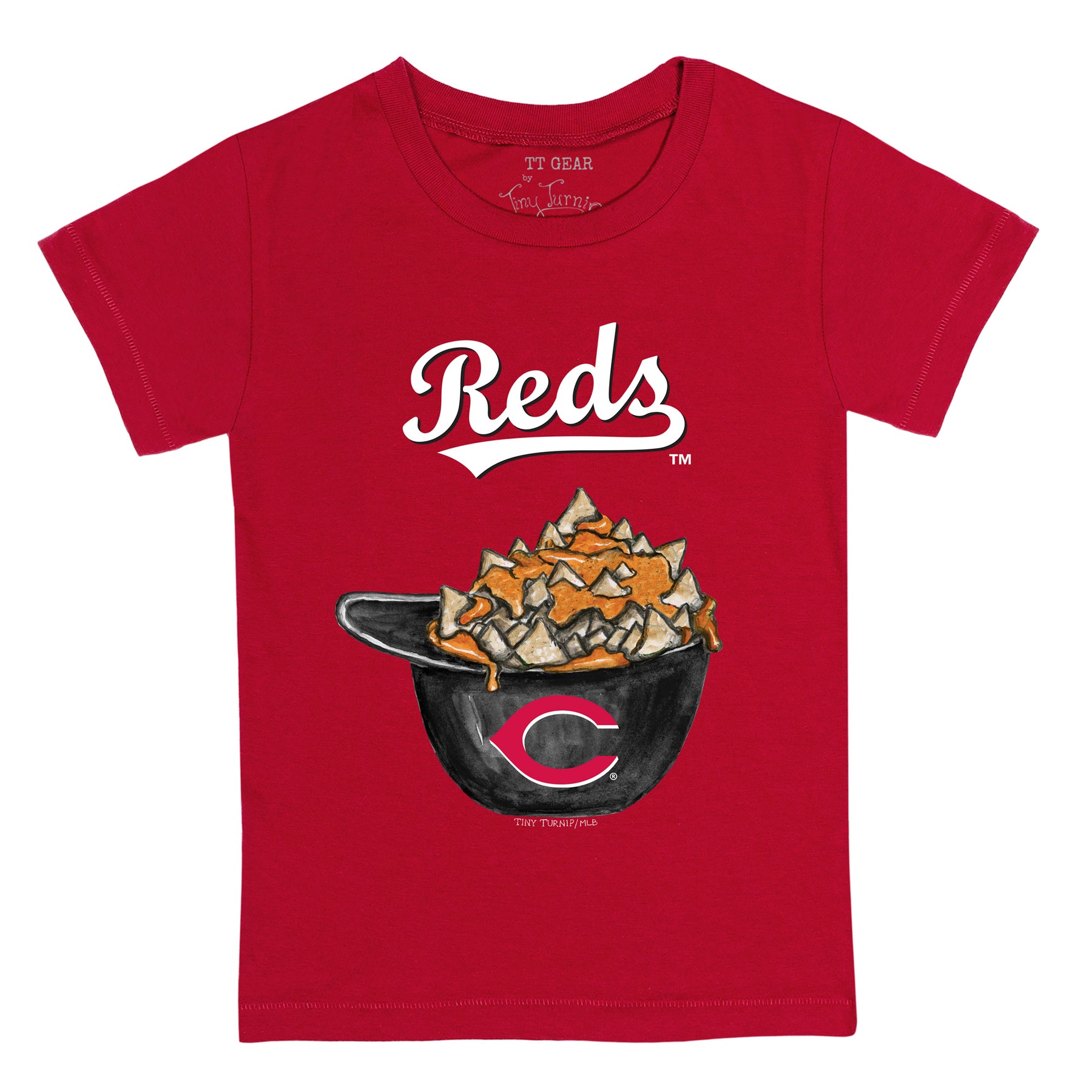 Cincinnati Reds Nacho Helmet Tee Shirt