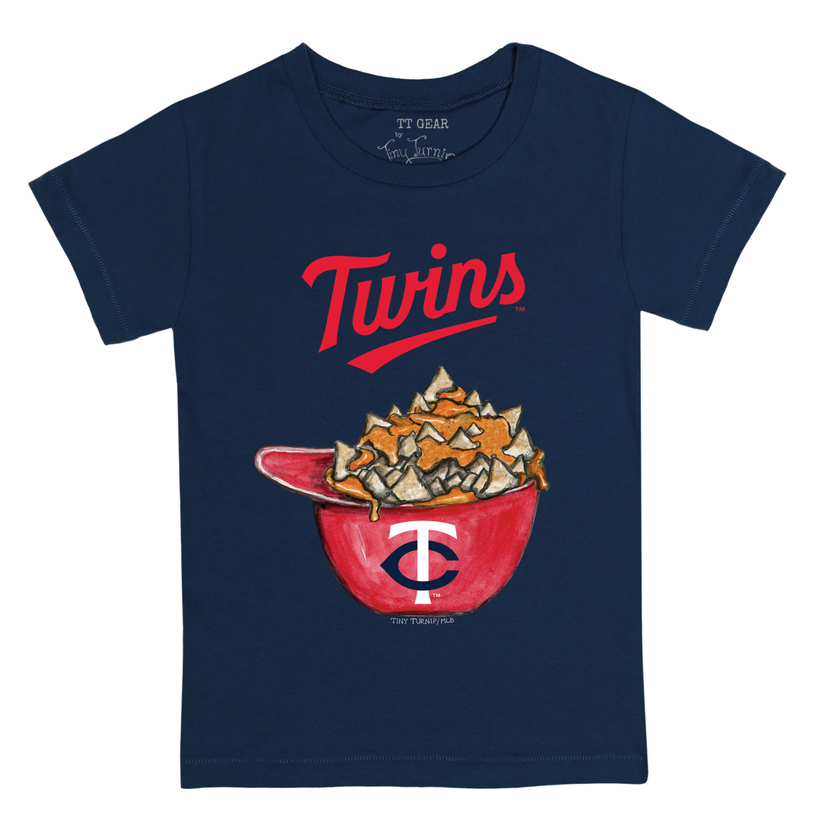 Minnesota Twins Nacho Helmet Tee Shirt