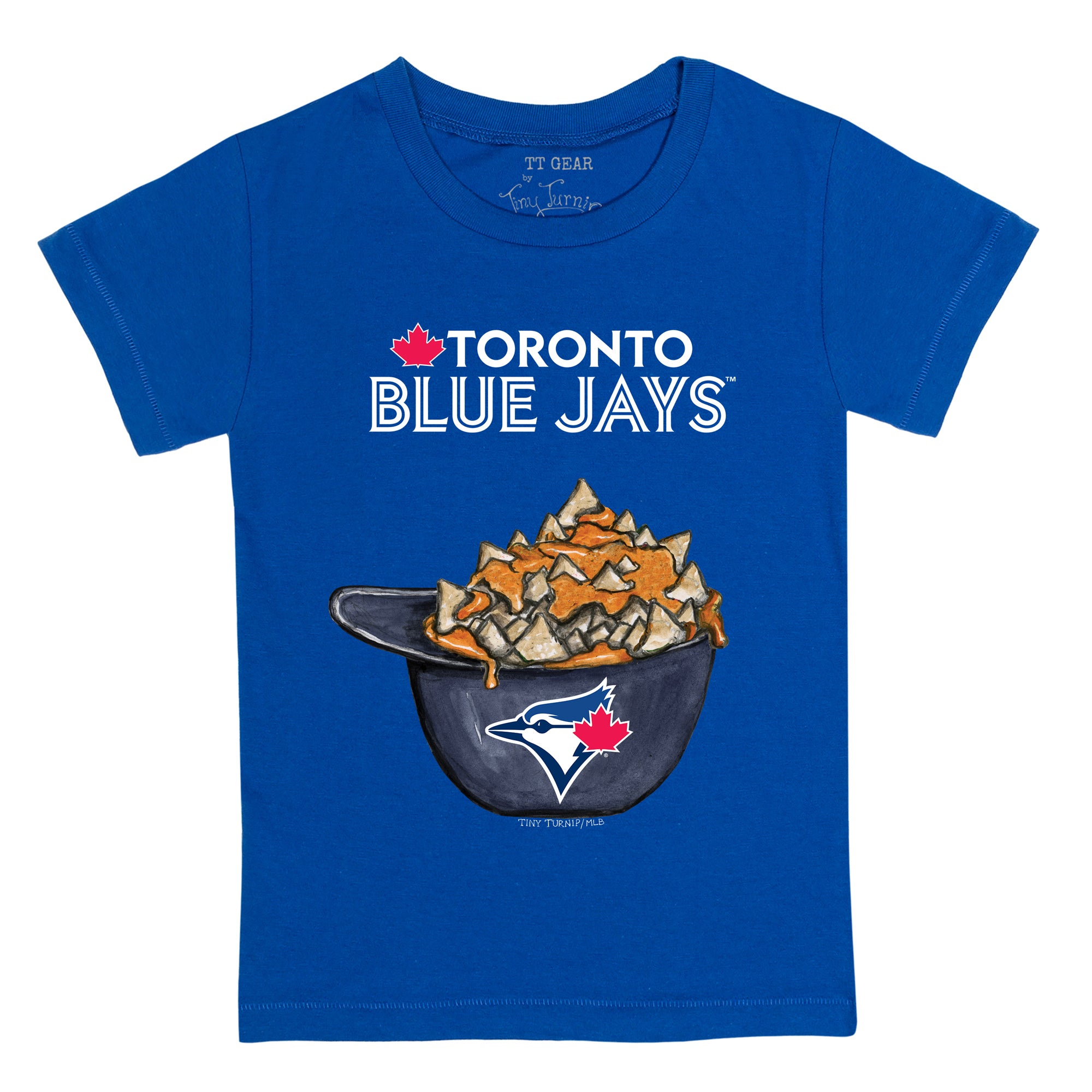 Toronto Blue Jays Tiny Turnip Youth Stitched Baseball T-Shirt - White