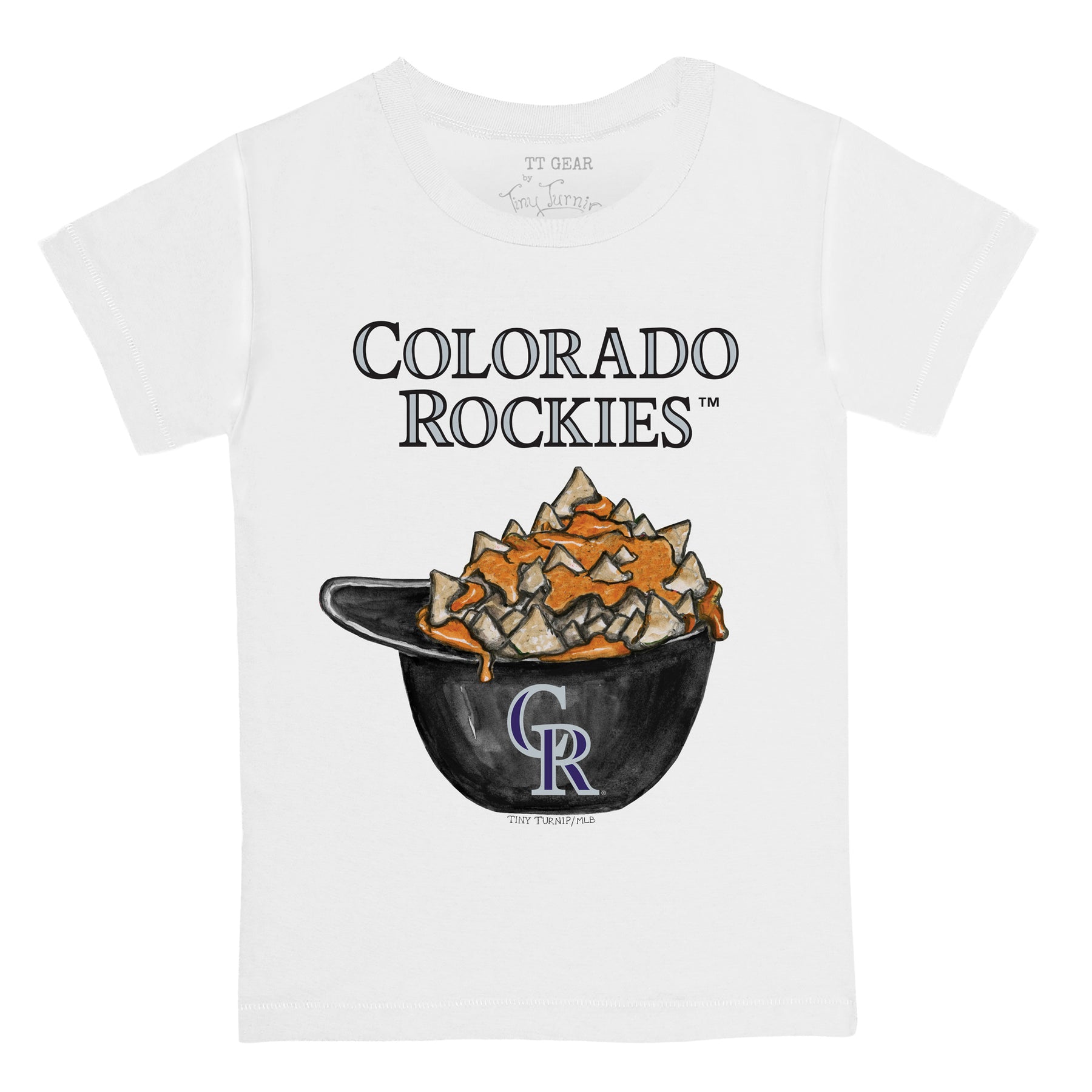 Colorado Rockies Nacho Helmet Tee Shirt