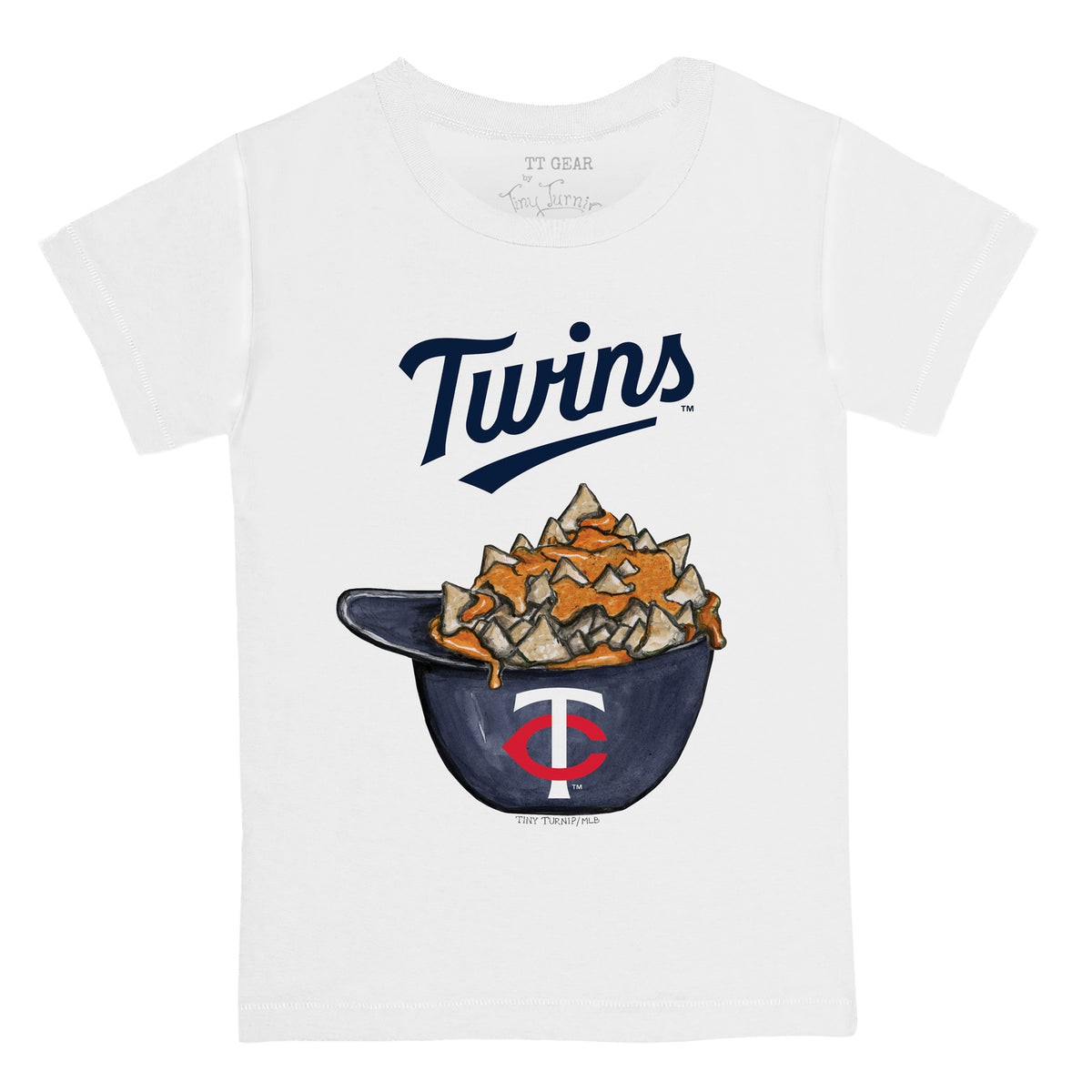 Minnesota Twins Nacho Helmet Tee Shirt