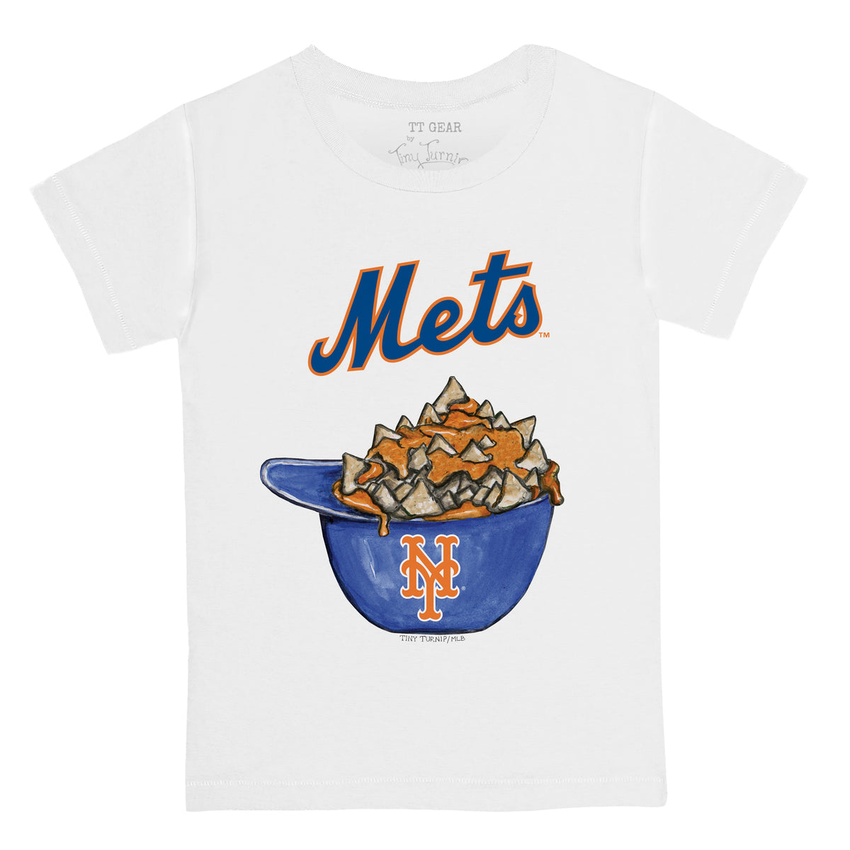 New York Mets Nacho Helmet Tee Shirt