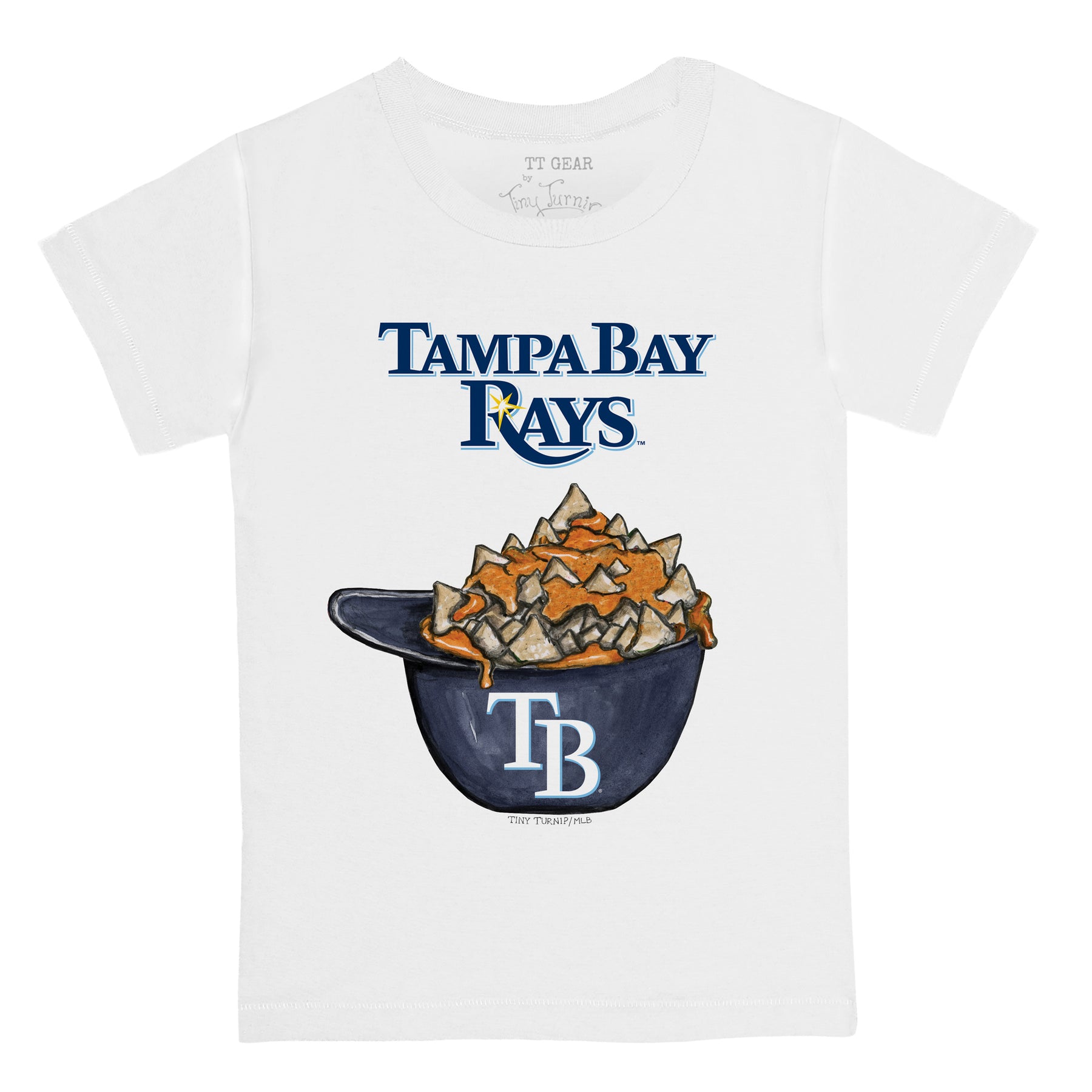 Tampa Bay Rays Nacho Helmet Tee Shirt