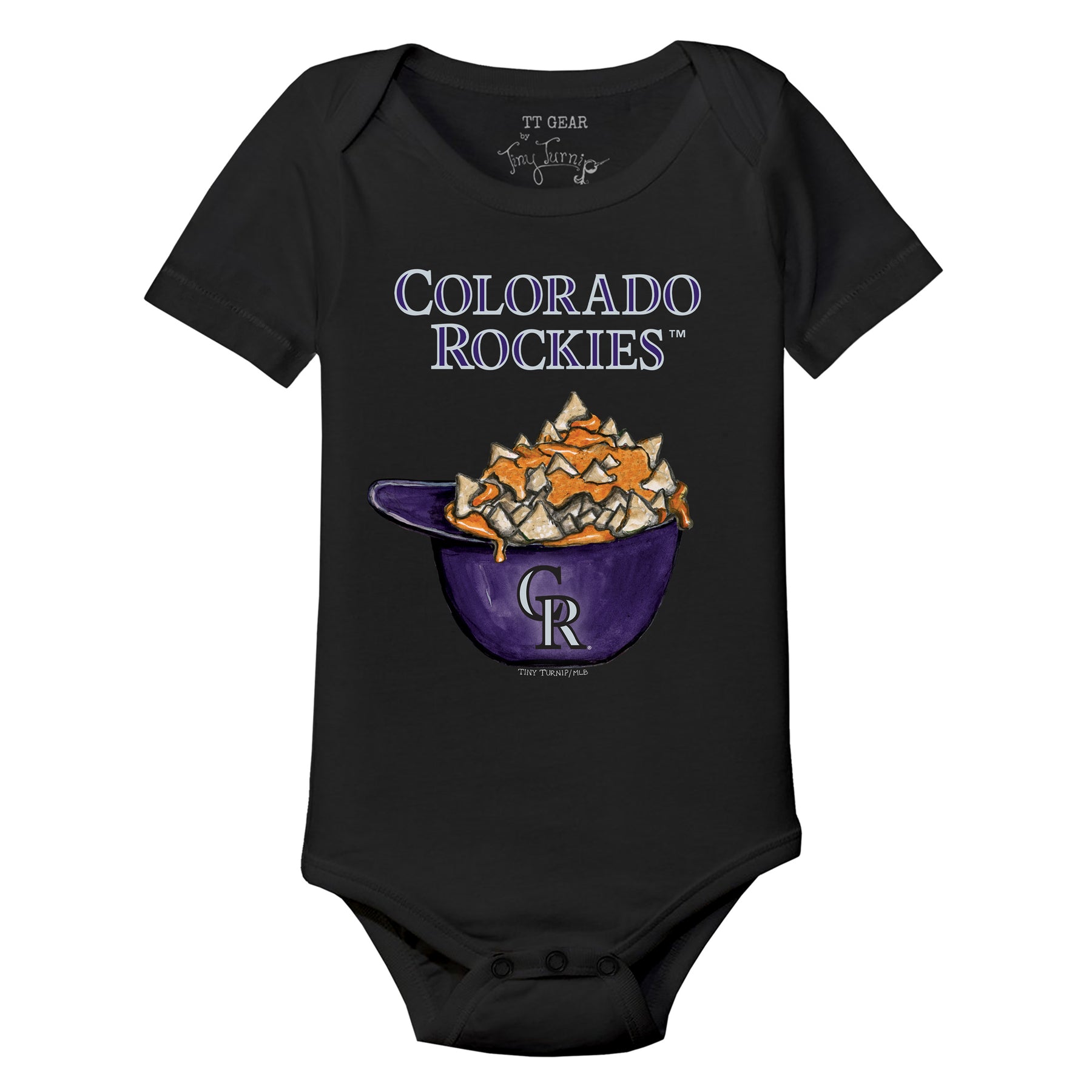 Colorado Rockies Nacho Helmet Short Sleeve Snapper