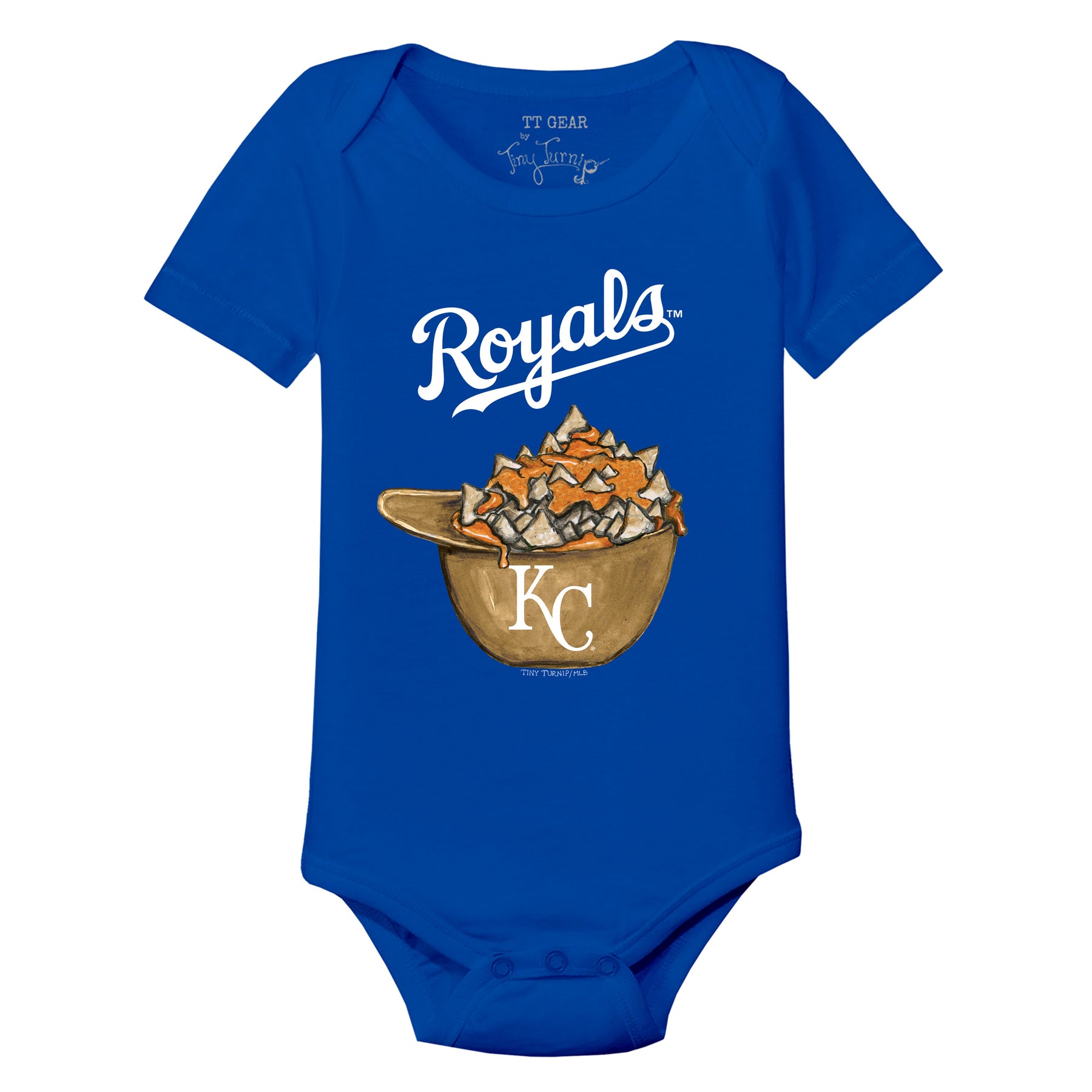Kansas City Royals Nacho Helmet Short Sleeve Snapper