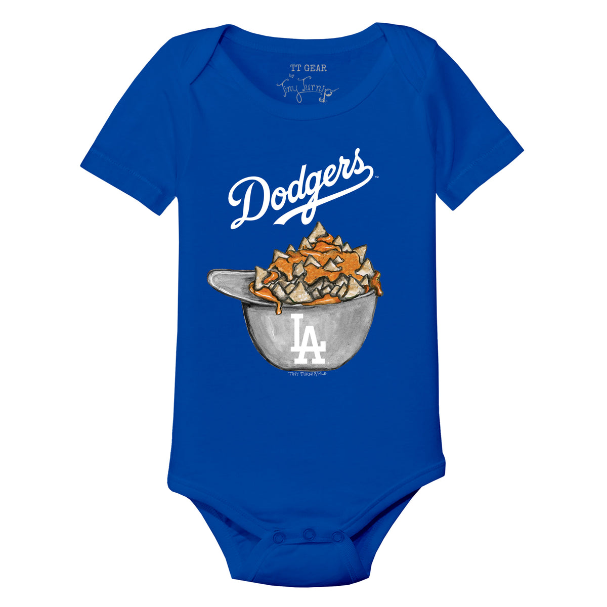 Los Angeles Dodgers Nacho Helmet Short Sleeve Snapper