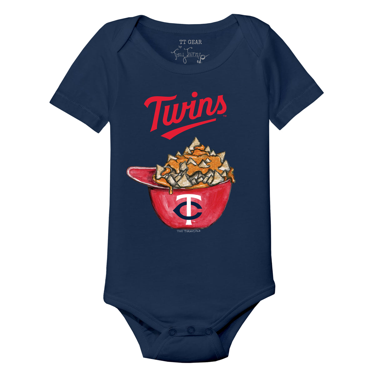 Minnesota Twins Nacho Helmet Short Sleeve Snapper