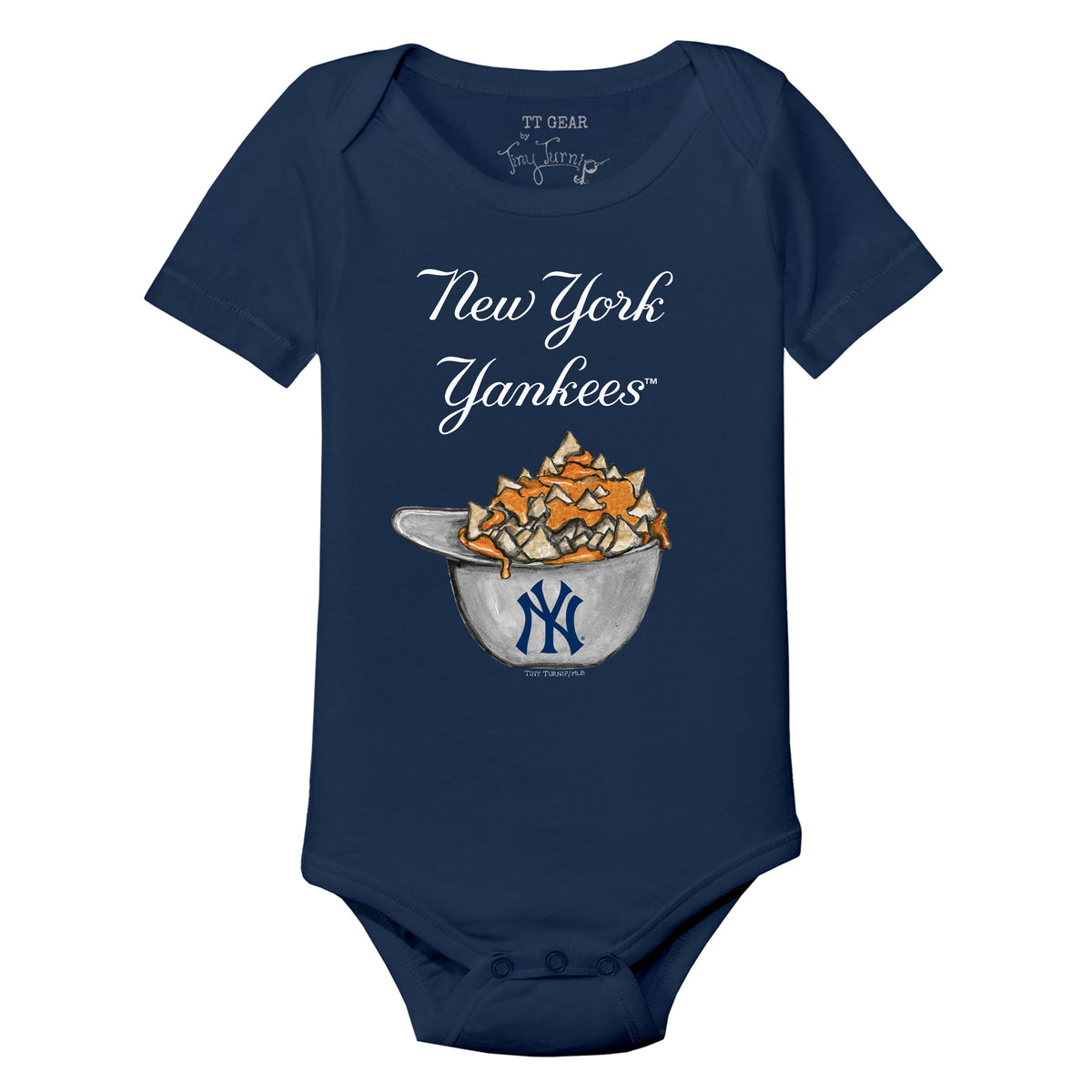 New York Yankees Nacho Helmet Short Sleeve Snapper