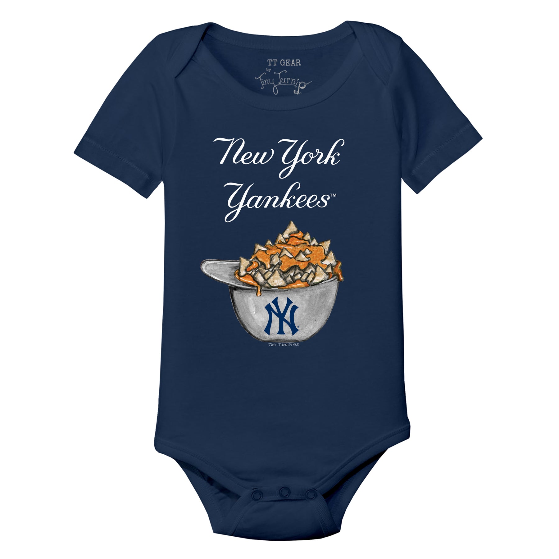 New York Yankees Nacho Helmet Short Sleeve Snapper