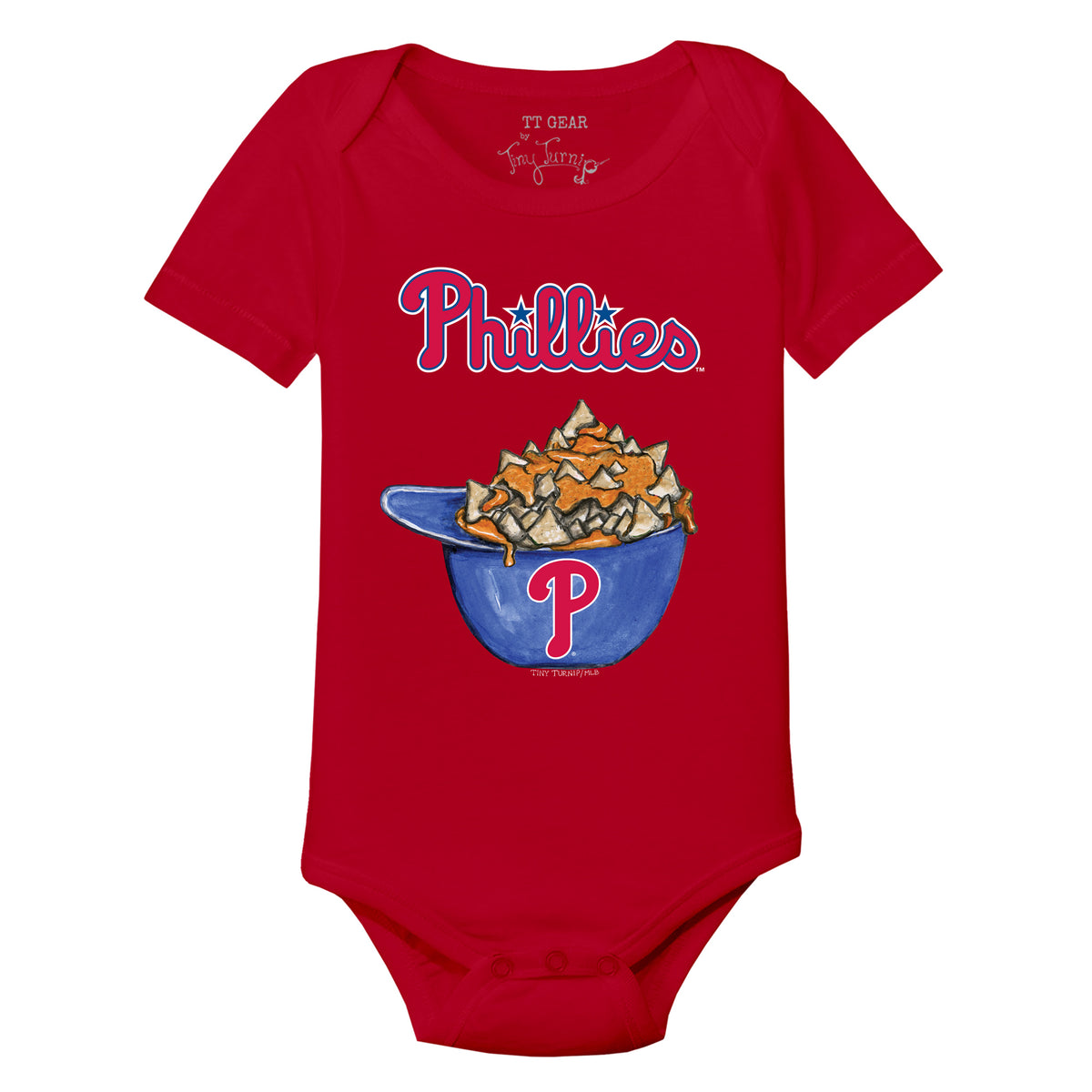 Philadelphia Phillies Nacho Helmet Short Sleeve Snapper