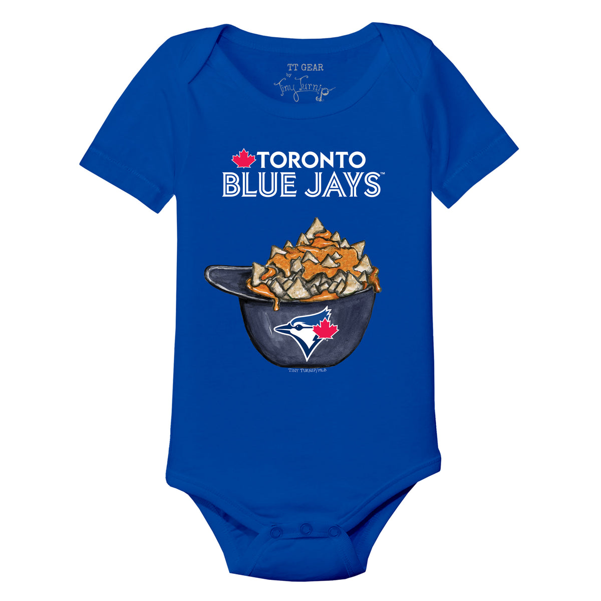 Toronto Blue Jays Nacho Helmet Short Sleeve Snapper