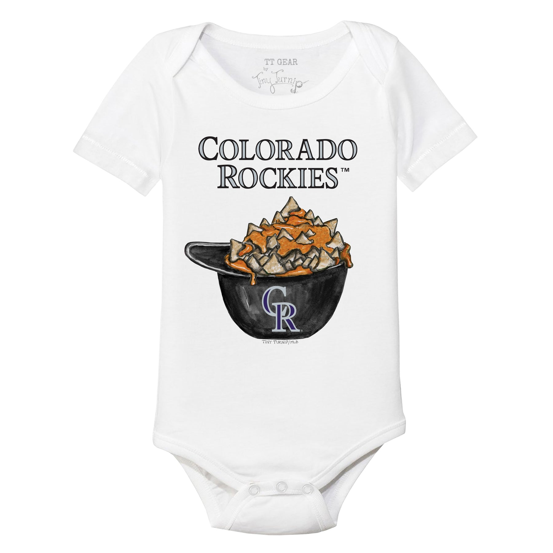 Colorado Rockies Nacho Helmet Short Sleeve Snapper