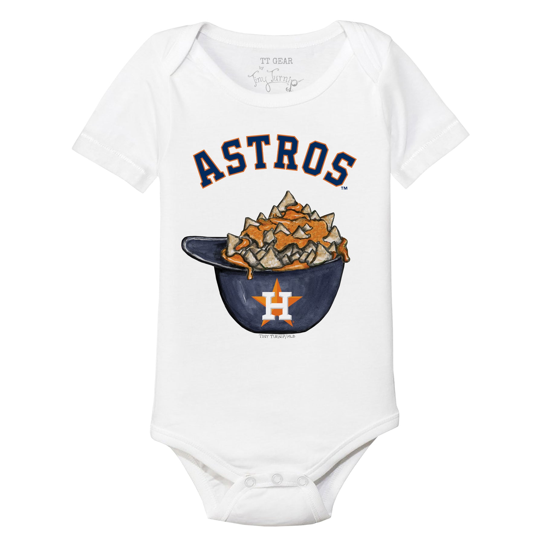 Houston Astros Nacho Helmet Short Sleeve Snapper