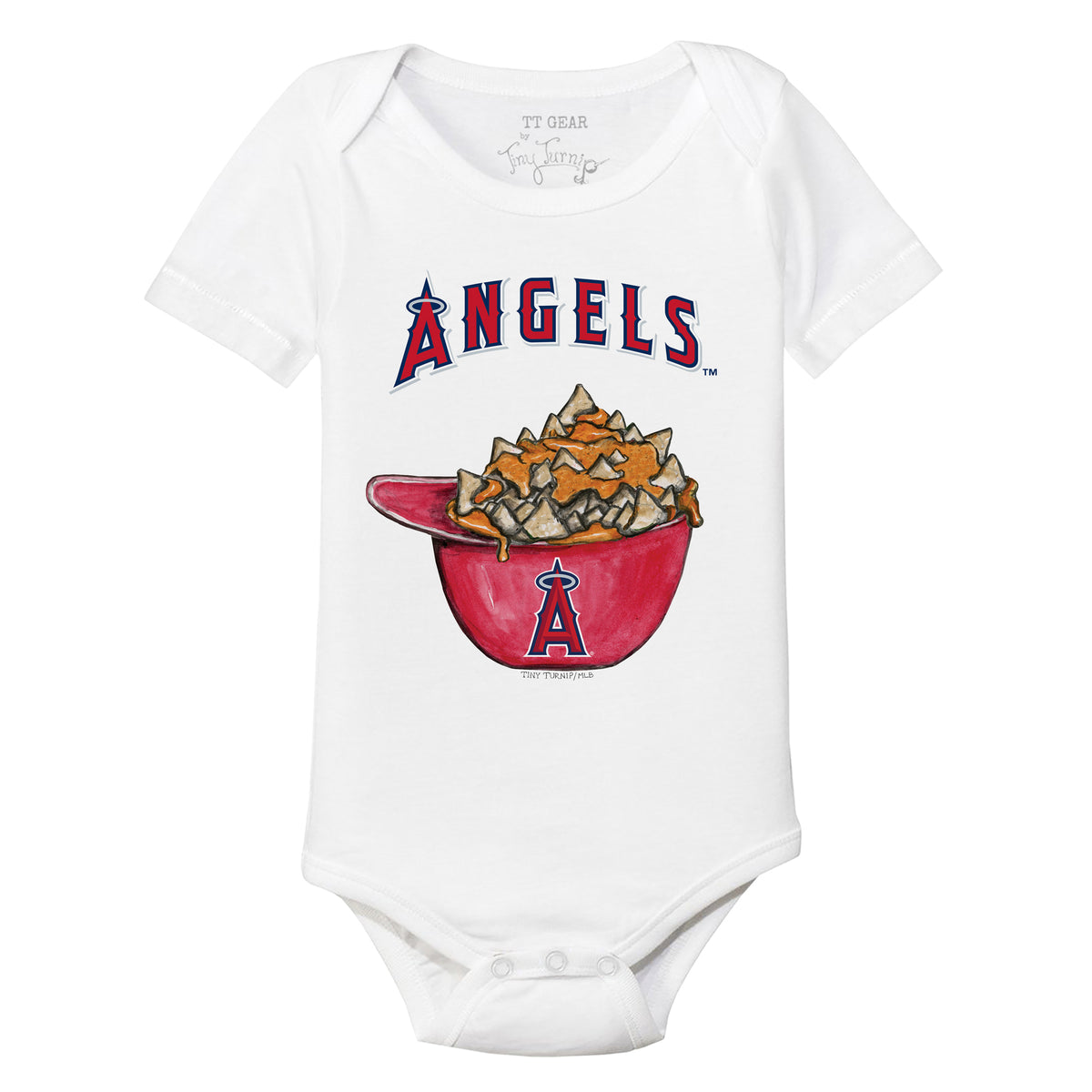 Los Angeles Angels Nacho Helmet Short Sleeve Snapper