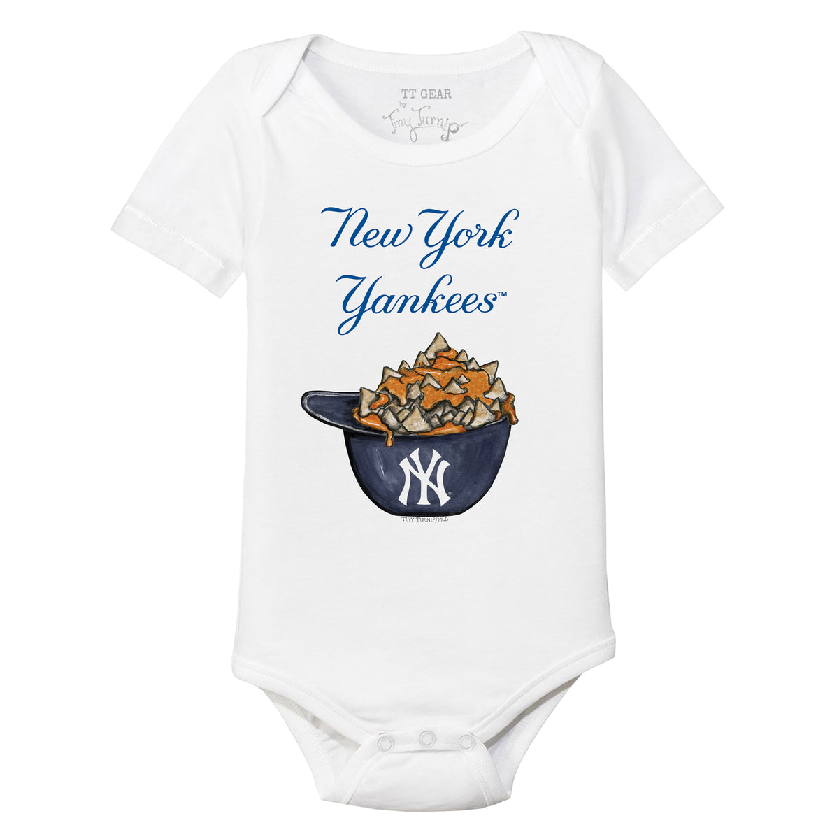 New York Yankees Nacho Helmet Short Sleeve Snapper