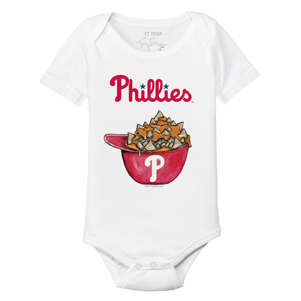 Philadelphia Phillies Nacho Helmet Short Sleeve Snapper