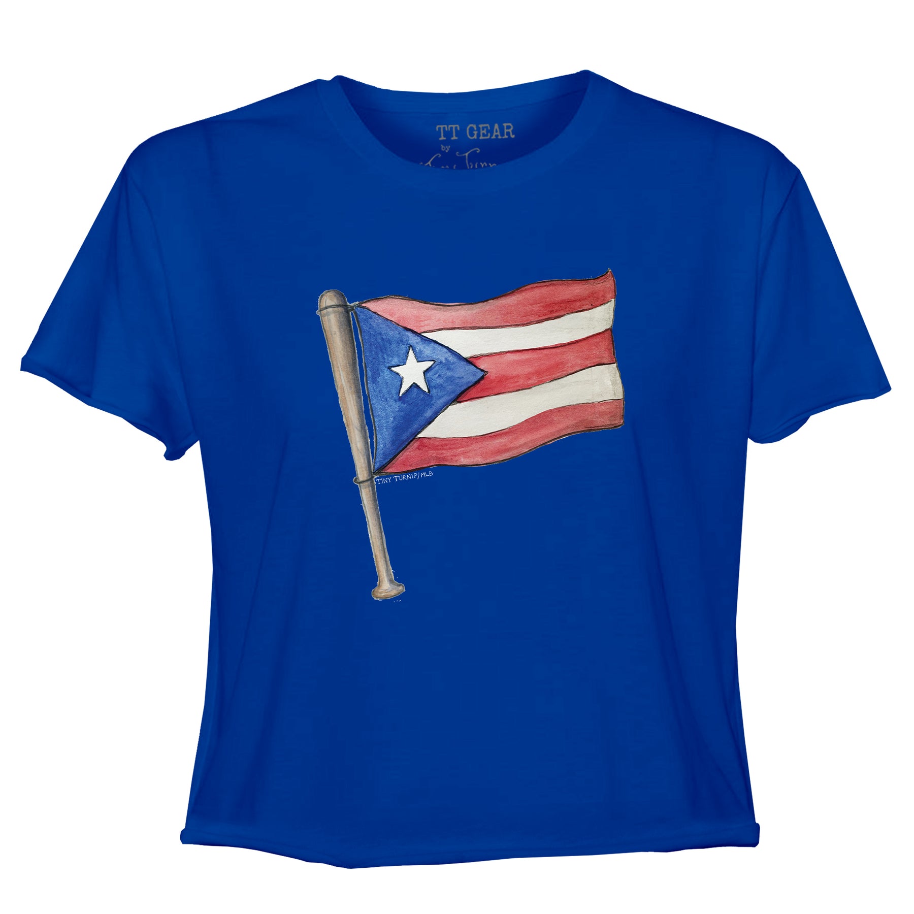 VIP International Baseball Tournament Country Flag Bat Tee Shirt