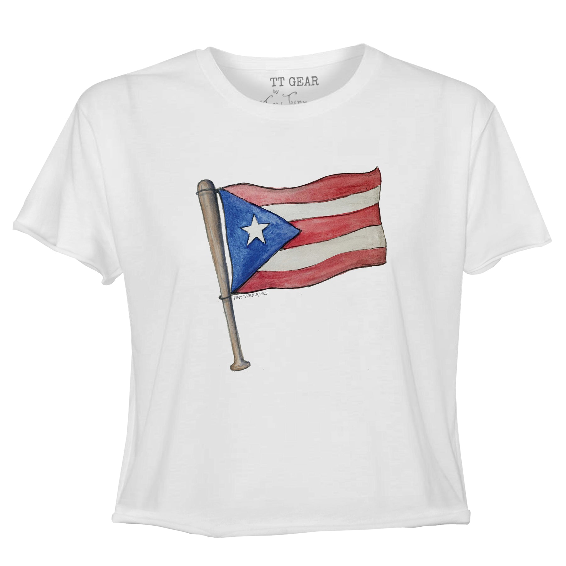 VIP International Baseball Tournament Country Flag Bat Tee Shirt