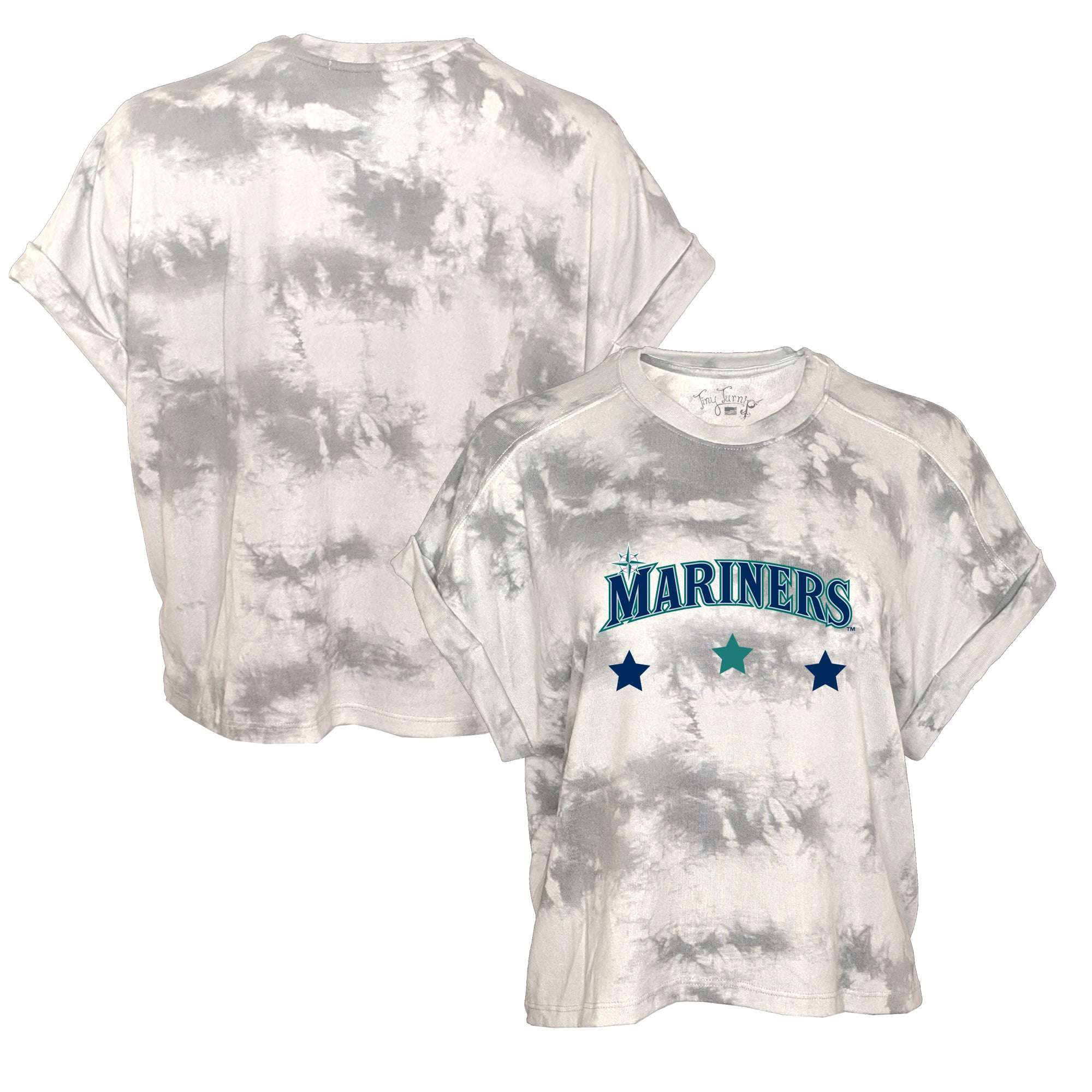 Seattle Mariners V Tie Dye T-shirt (X-Large) : : Clothing