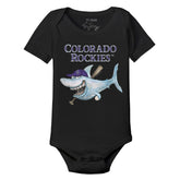 Colorado Rockies Shark Short Sleeve Snapper