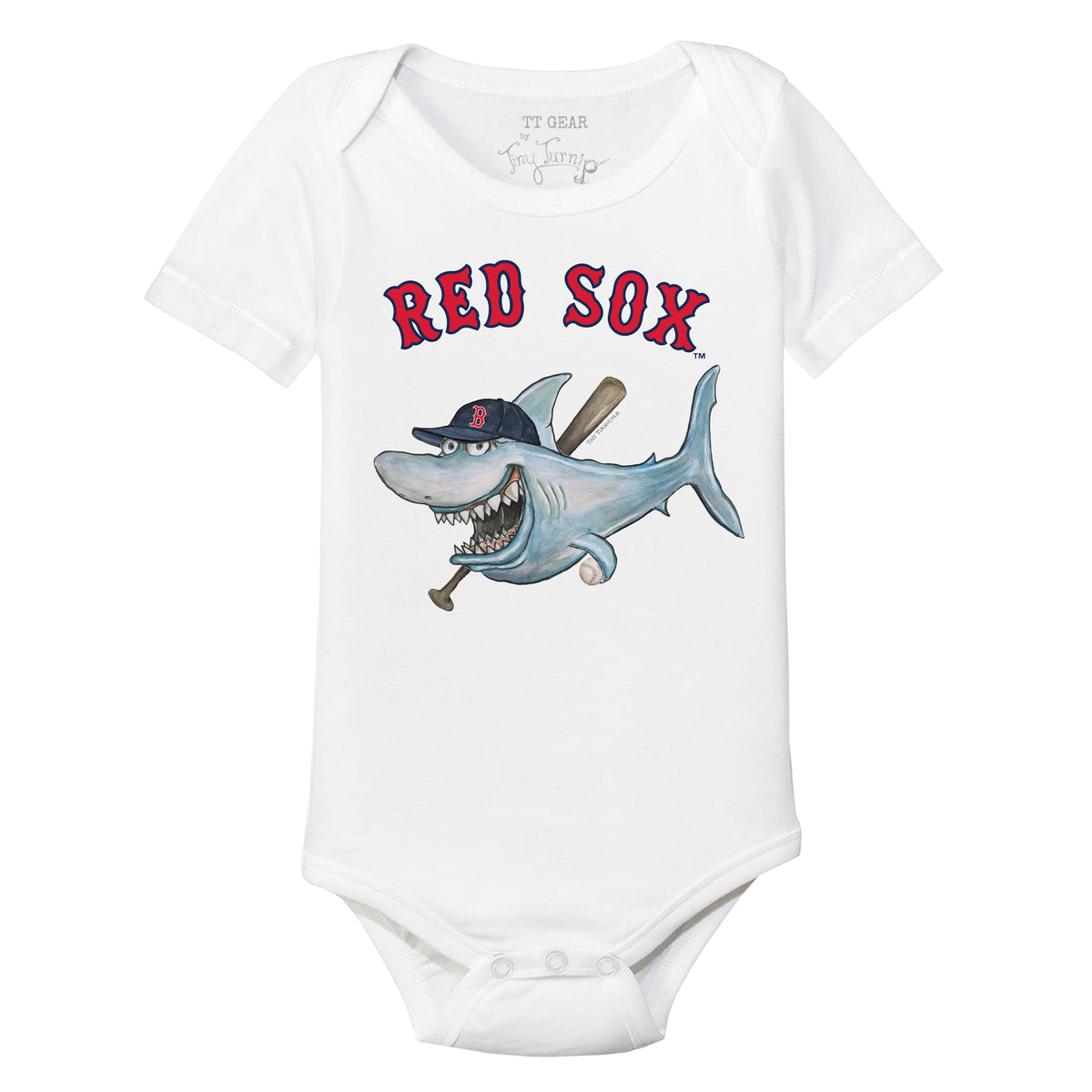 Boston Red Sox Shark Short Sleeve Snapper