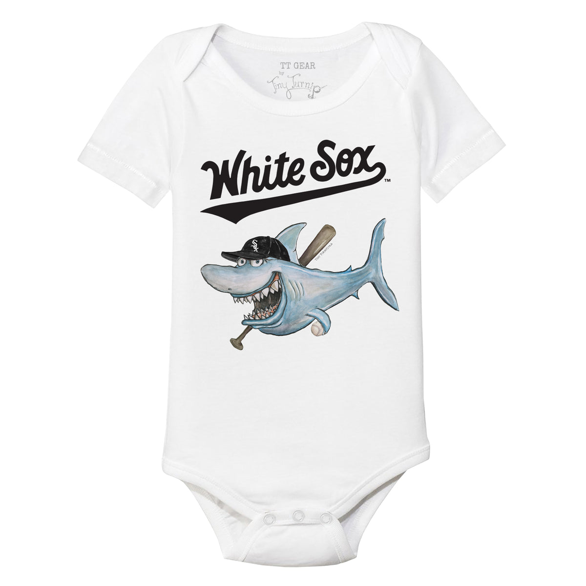 Chicago White Sox Shark Short Sleeve Snapper