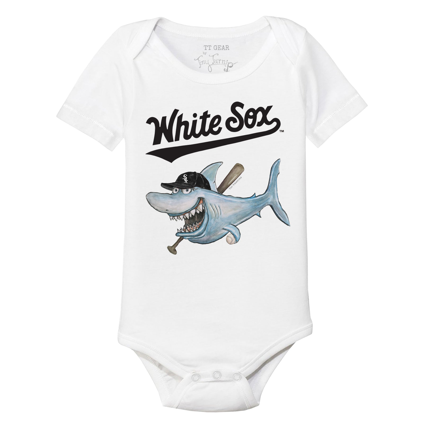 Chicago White Sox Shark Short Sleeve Snapper