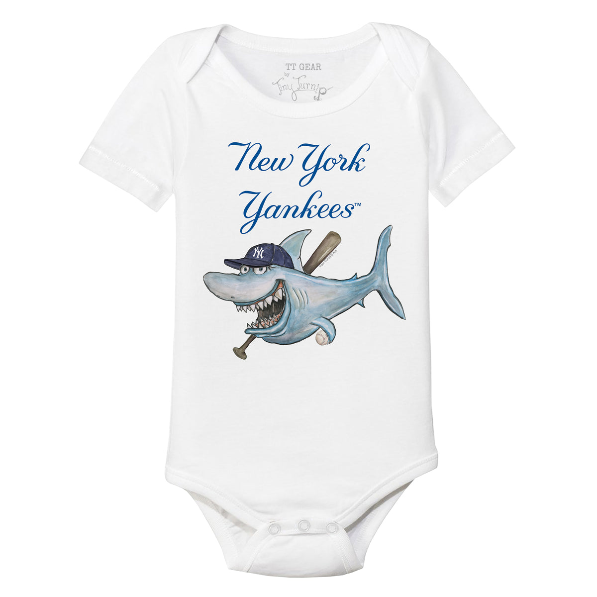 New York Yankees Shark Short Sleeve Snapper