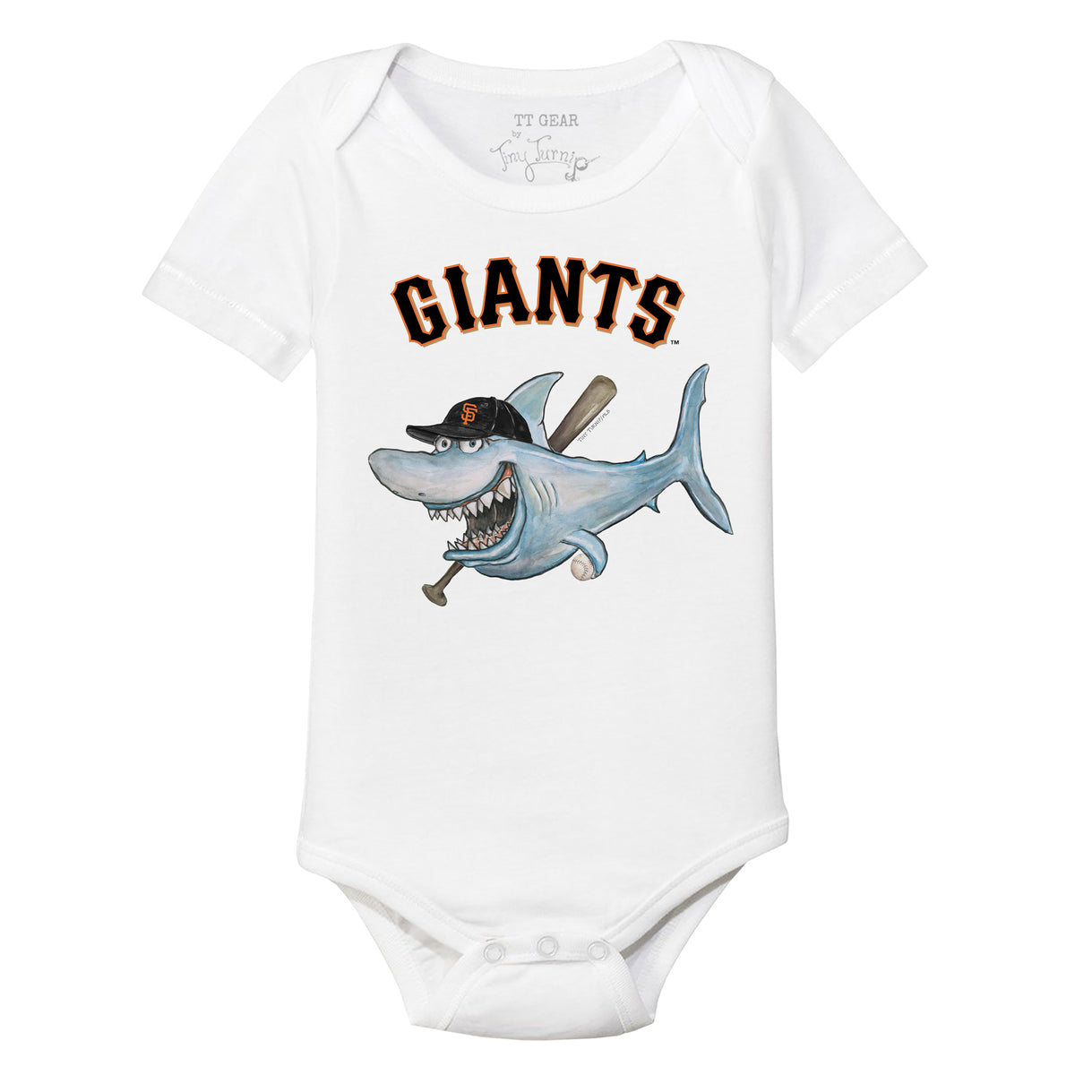 San Francisco Giants Shark Short Sleeve Snapper