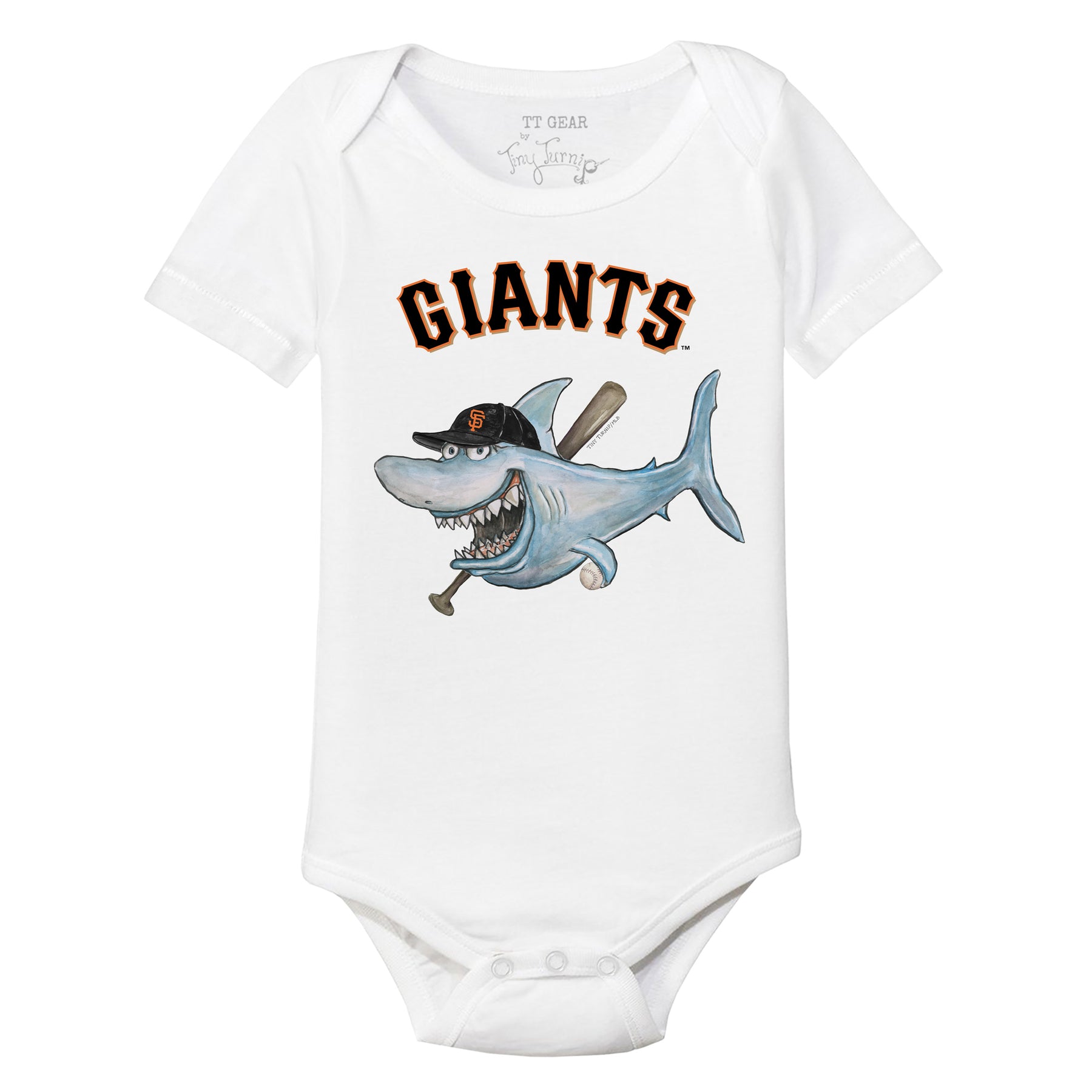 San Francisco Giants Shark Short Sleeve Snapper