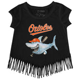 Baltimore Orioles Shark Fringe Tee