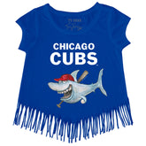 Chicago Cubs Shark Fringe Tee