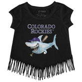 Colorado Rockies Shark Fringe Tee