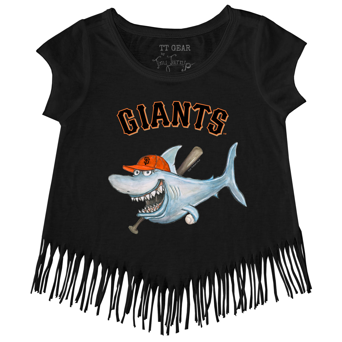 San Francisco Giants Shark Fringe Tee